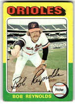 1975 Topps Base Set #142 Bob Reynolds