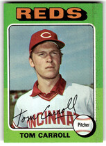 1975 Topps Base Set #507 Tom Carroll