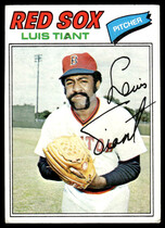 1977 Topps Base Set #258 Luis Tiant