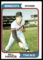 1974 Topps Base Set #271 Bill Hands