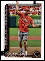 2025 Topps First Pitch #FP-5 Jayson Tatum