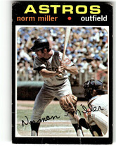 1971 Topps Base Set #18 Norm Miller