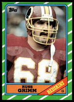 1986 Topps Base Set #178 Russ Grimm