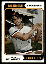 1974 Topps Base Set #329 Mark Belanger