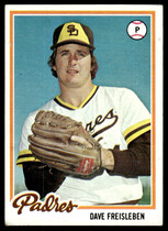 1978 Topps Base Set #594 Dave Freisleben