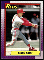 1990 Topps Base Set #737 Chris Sabo