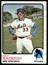 1973 Topps Base Set #283 Ray Sadecki