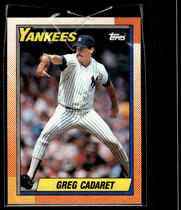 1990 Topps Base Set #659 Greg Cadaret