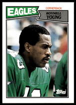 1987 Topps Base Set #304 Roynell Young