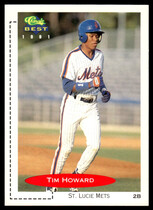 1991 Classic Classic/Best #232 Tim Howard