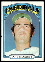 1972 Topps Base Set #353 Art Shamsky