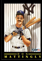 1991 Fleer Pro-Visions #11 Don Mattingly