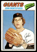 1977 Topps Base Set #370 John Montefusco