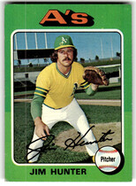 1975 Topps Base Set #230 Jim Hunter