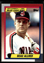 1990 Topps Debut 89 #2 Beau Allred