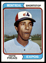 1974 Topps Base Set #468 Pepe Frias