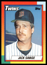 1990 Topps Traded #111T Jack Savage