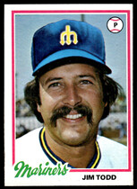 1978 Topps Base Set #333 Jim Todd