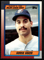 1990 Topps Debut 89 #44 Mauro Gozzo