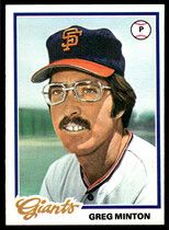 1978 Topps Base Set #312 Greg Minton