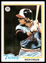 1978 Topps Base Set #193 Rich Chiles