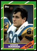 1986 Topps Base Set #84 Dennis Harrah