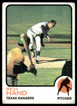 1973 Topps Base Set #398 Rich Hand