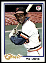 1978 Topps Base Set #436 Vic Harris