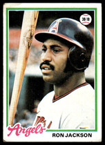 1978 Topps Base Set #718 Ron Jackson