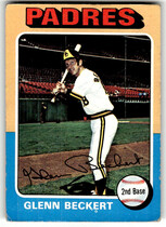 1975 Topps Base Set #484 Glenn Beckert