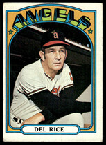 1972 Topps Base Set #718 Del Rice