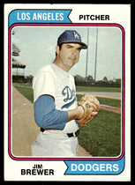 1974 Topps Base Set #189 Jim Brewer