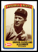 1990 Swell Baseball Greats #30 Grover Alexander