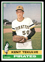 1976 Topps Base Set #112 Kent Tekulve