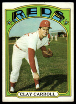 1972 Topps Base Set #311 Clay Carroll