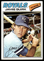 1977 Topps Base Set #463 Jamie Quirk