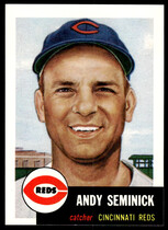 1991 Topps Archives 1953 #153 Andy Seminick