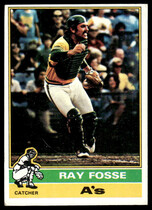 1976 Topps Base Set #554 Ray Fosse