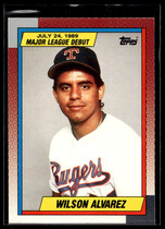 1990 Topps Debut 89 #3 Wilson Alvarez