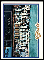 1978 Topps Base Set #82 Giants Team