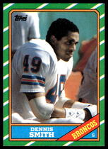 1986 Topps Base Set #122 Dennis Smith