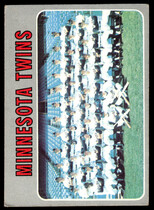 1970 Topps Base Set #534 Twins Team