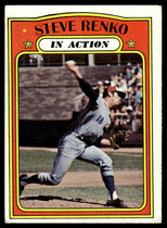 1972 Topps Base Set #308 Steve Renko