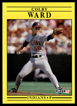 1991 Fleer Base Set #382 Colby Ward