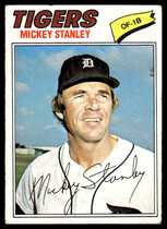 1977 Topps Base Set #533 Mickey Stanley