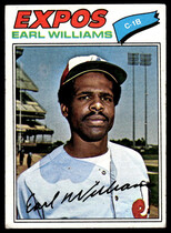 1977 Topps Base Set #223 Earl Williams