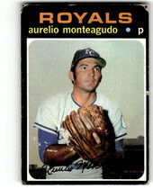 1971 Topps Base Set #129 Aurelio Monteagudo