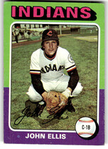 1975 Topps Base Set #605 John Ellis