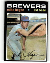 1971 Topps Base Set #415 Mike Hegan