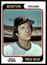 1974 Topps Base Set #84 Rick Wise